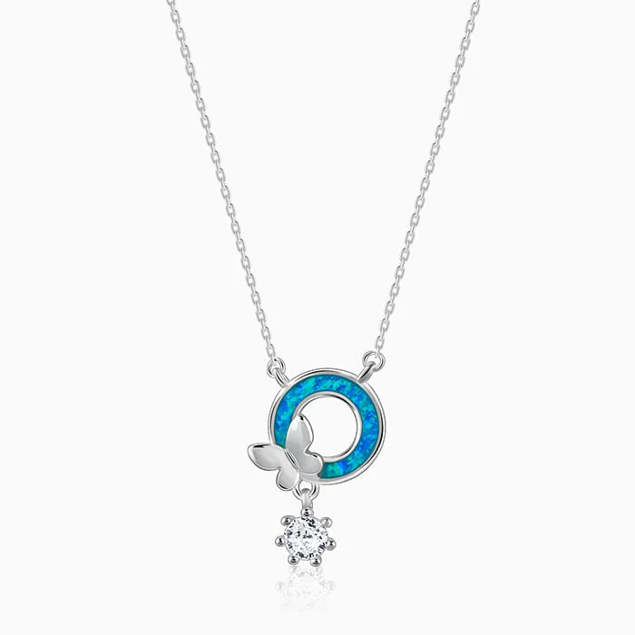 Stylish necklaces and pendants with diamonds for a glamorous and elegant look-Silver Be You Necklace