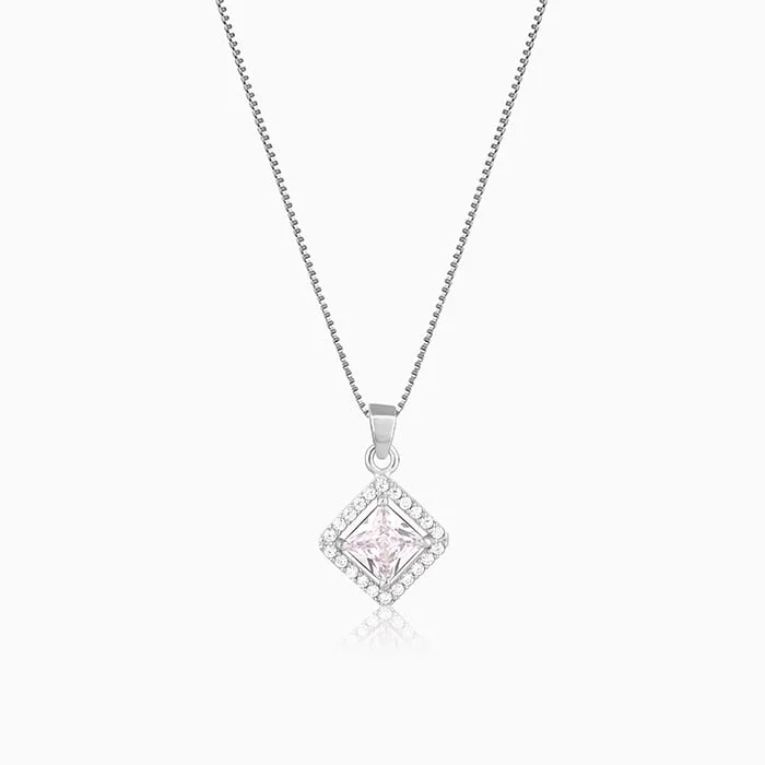 Best necklaces and pendants with emerald gemstones for a rich, sophisticated design-Silver Starlight Sparkle Pendant With Box Chain