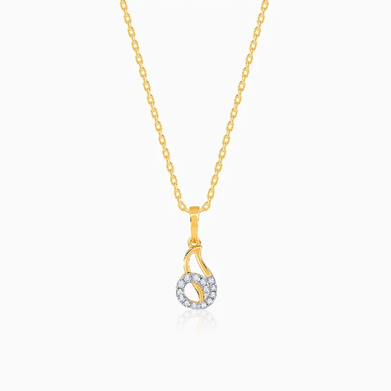 Best necklaces and pendants with butterfly wings for a delicate, graceful style-Gold Maganda Diamond Pendant