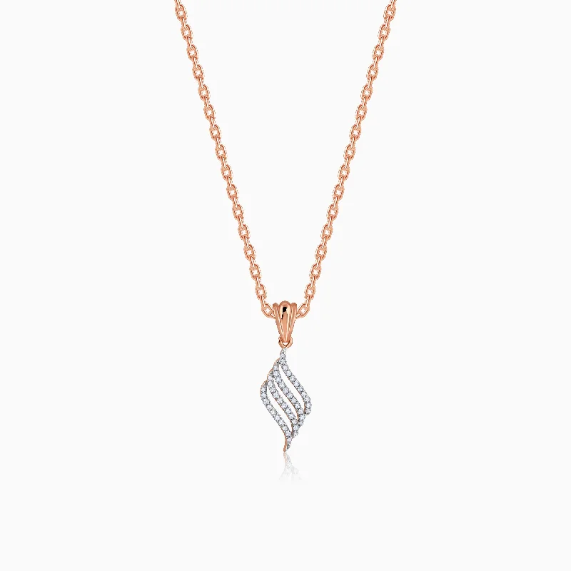 Best necklaces and pendants with minimalist pendants for a sleek, understated look-Rose Gold True Paradise Diamond Pendant