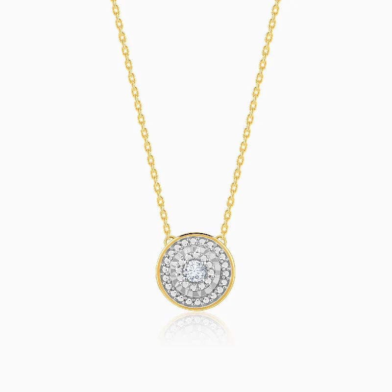 Necklaces and pendants with ocean-inspired designs for a refreshing, beachy feel-Gold Gorgeous Cluster Diamond Necklace