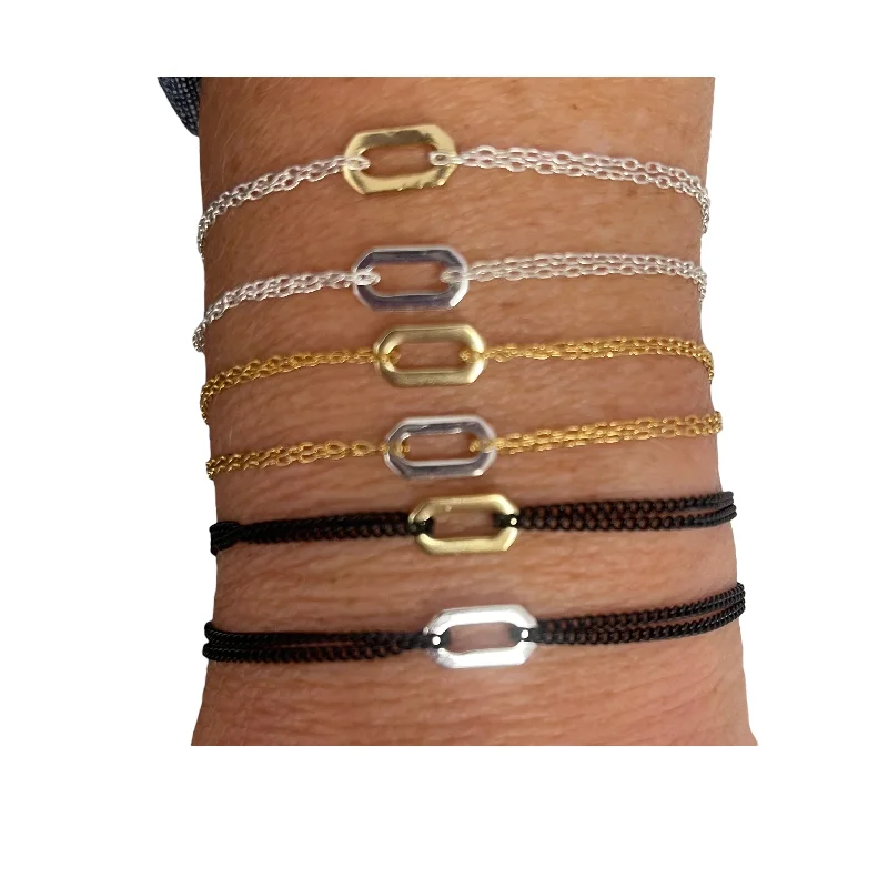 Bracelets with engraved constellations for stargazers -The Delicate Deena Bracelet