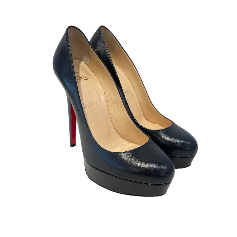 Trendy sandals for women with thong design and cushioned footbed for comfort-Christian Louboutin/Heels/US 8.5/BLK/