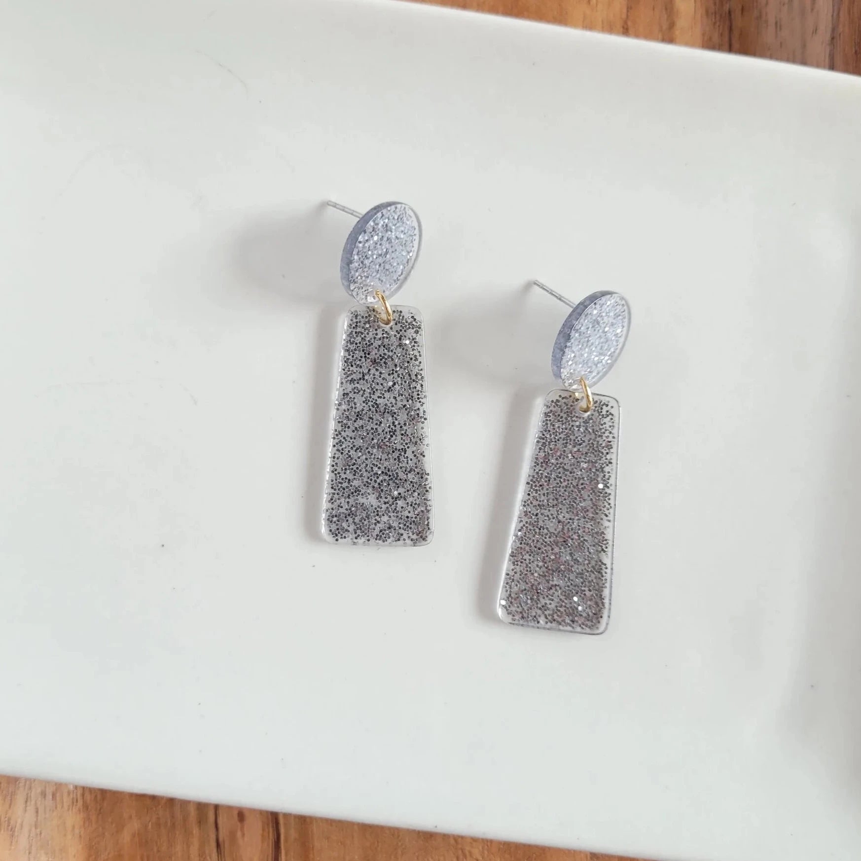 Hypoallergenic Drop Earrings for Sensitive -Mia Acrylic Earrings