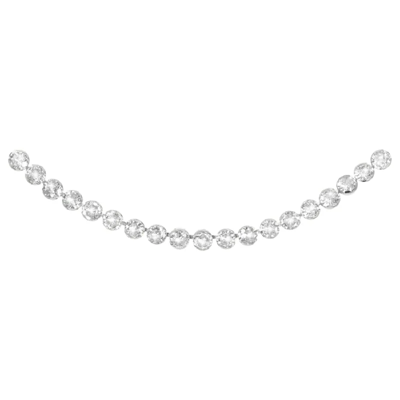 Round Cubic Zirconia Line Bracelet