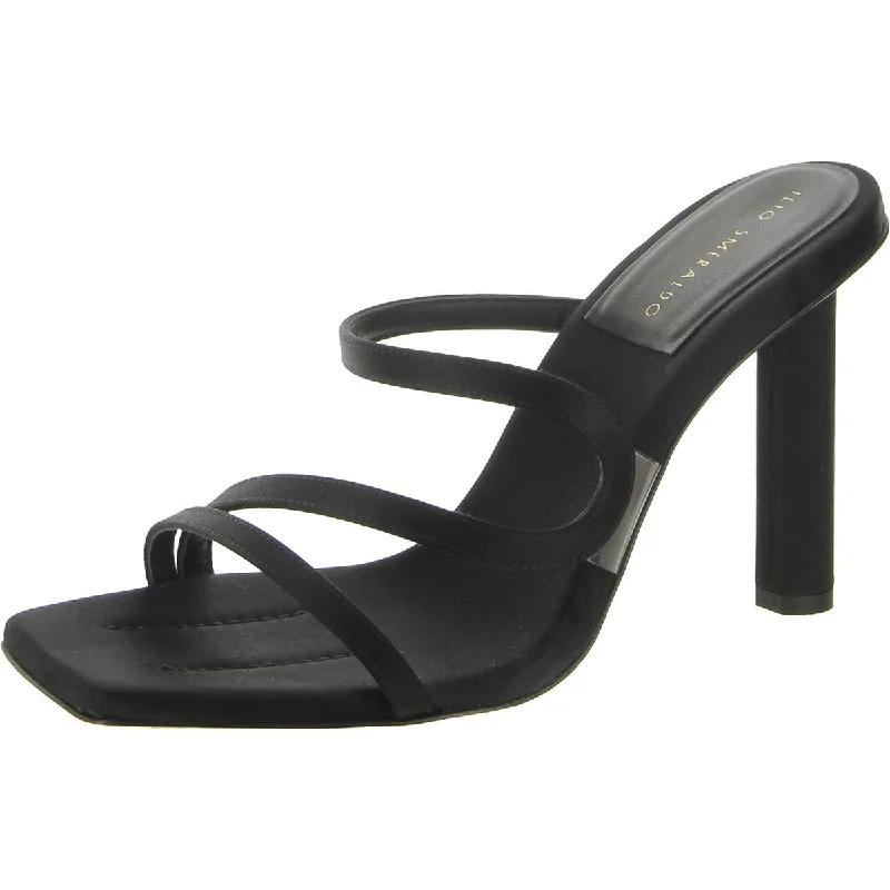 Comfortable sandals for women with extra padding and wide fit options-Ilio Smeraldo Womens Maeve Slip On Open Toe Heels