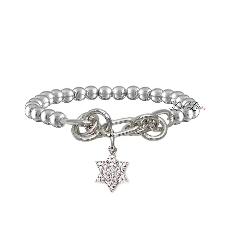 Bracelets with branch patterns for nature flair -Becca Love Knot Religious Bracelet