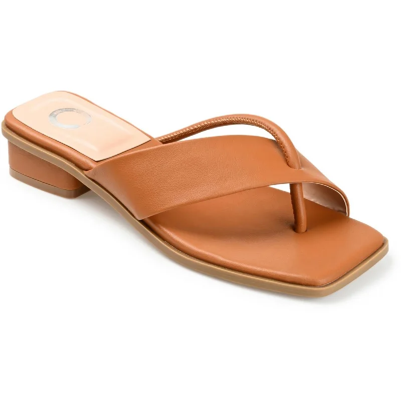 Fashionable sandals for men with athletic-inspired design and lightweight feel-Journee Collection Womens Mina  Laceless Slip On Heels