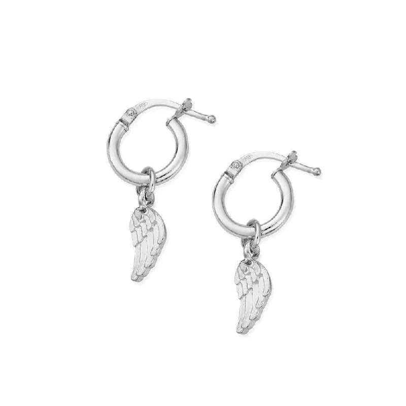 Crystal Drop Earrings for Sparkle -Divinity Within Small Hoop Earrings