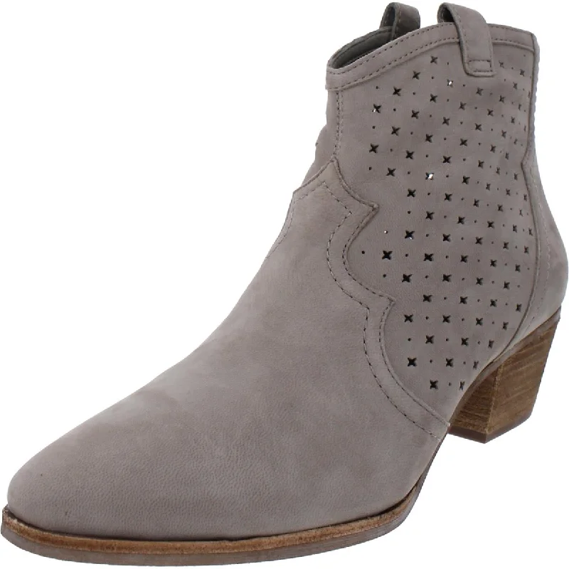 Trendy sandals for men with fabric straps and casual design for laid-back style-Sam Edelman Womens Reynolds Leather Heels Ankle Boots