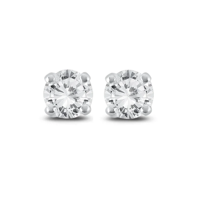 Rhinestone Drop Earrings for Sparkle -14K Diamond Earrings 1.25 Carats Of Diamonds